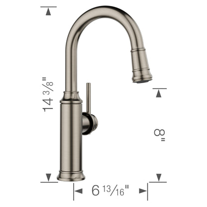 Empressa Bar Pull-Down - Bar Faucet