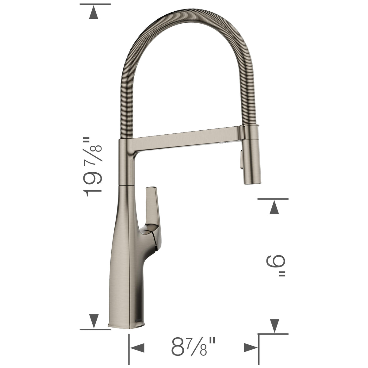 Rivana Semi Pro Pull-Down Dual-Spray - Kitchen Faucet