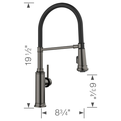 Empressa Semi Pro Pull-Down Dual-Spray - Kitchen Faucet