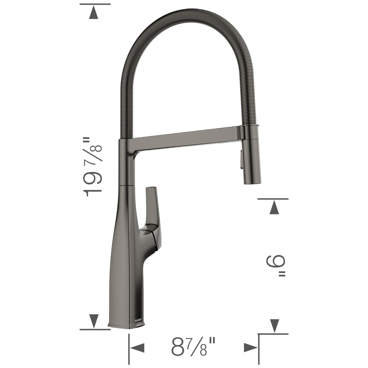 Rivana Semi Pro Pull-Down Dual-Spray - Kitchen Faucet