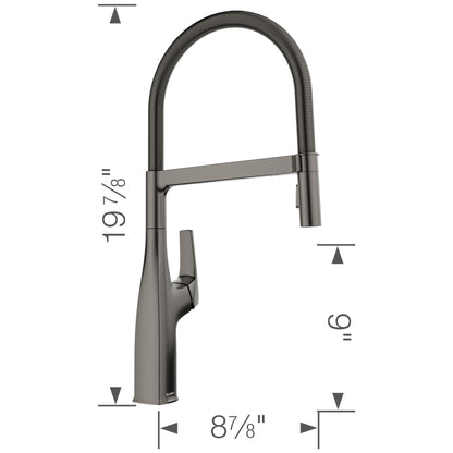Rivana Semi Pro Pull-Down Dual-Spray - Kitchen Faucet