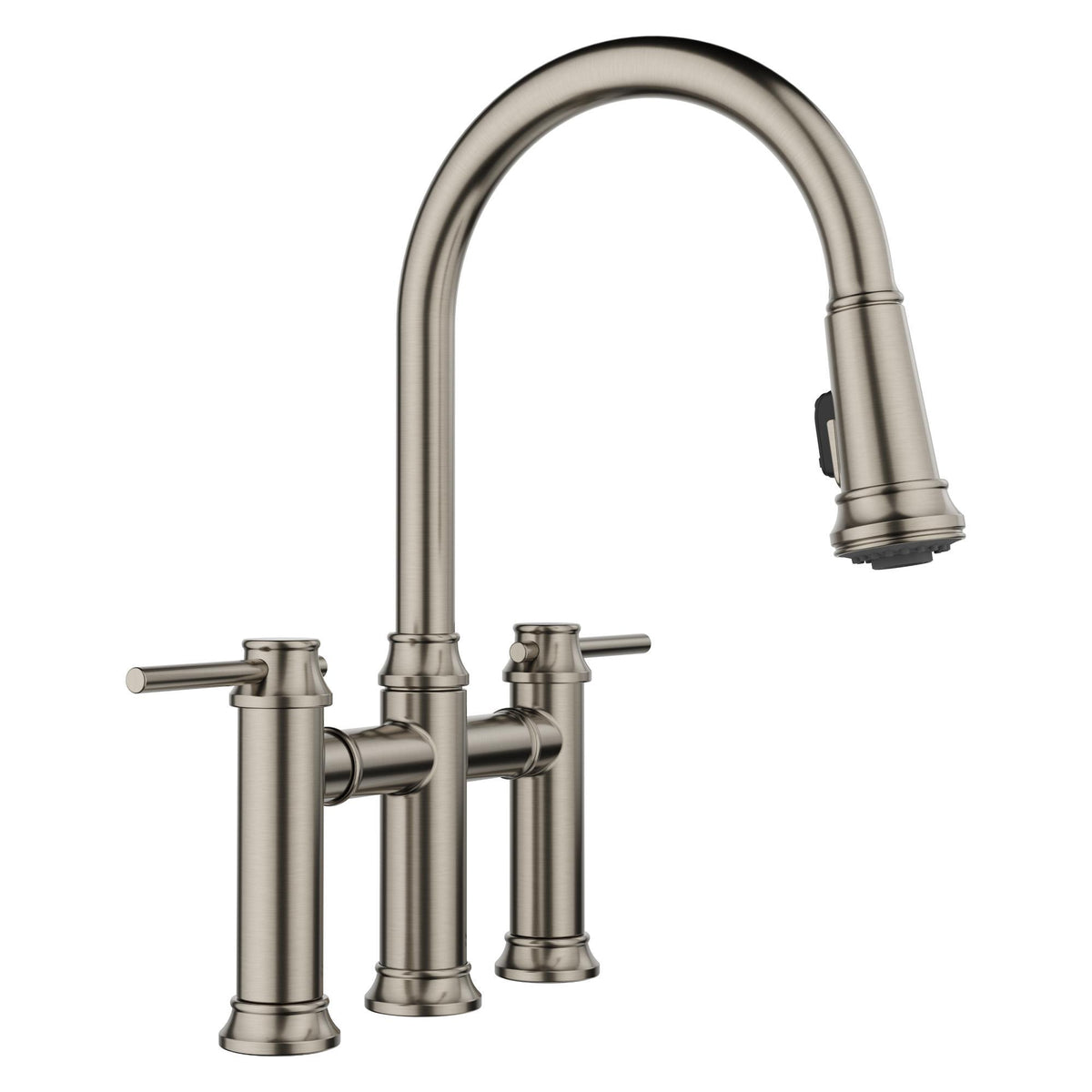 Blanco EMPRESSA Bridge Pull-Down Dual-Spray Faucet