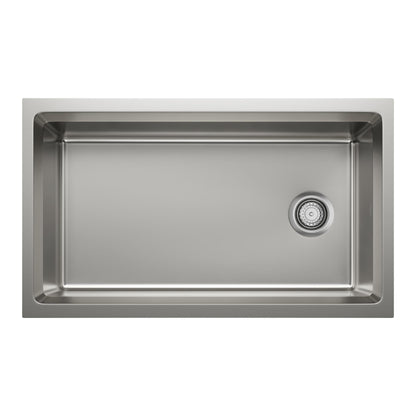 Inteos Single Bowl Kitchen Sink - Satin Polish