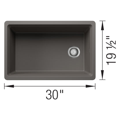 Inteos Single Bowl Kitchen Sink - Rectangle Shape