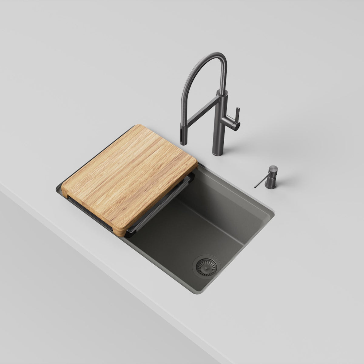Inteos Single Bowl Kitchen Sink - Rectangle Shape