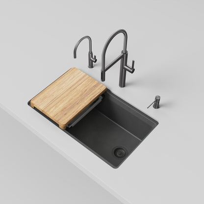Inteos Single Bowl Kitchen Sink - Anthracite