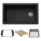 Inteos Single Bowl Kitchen Sink - Anthracite