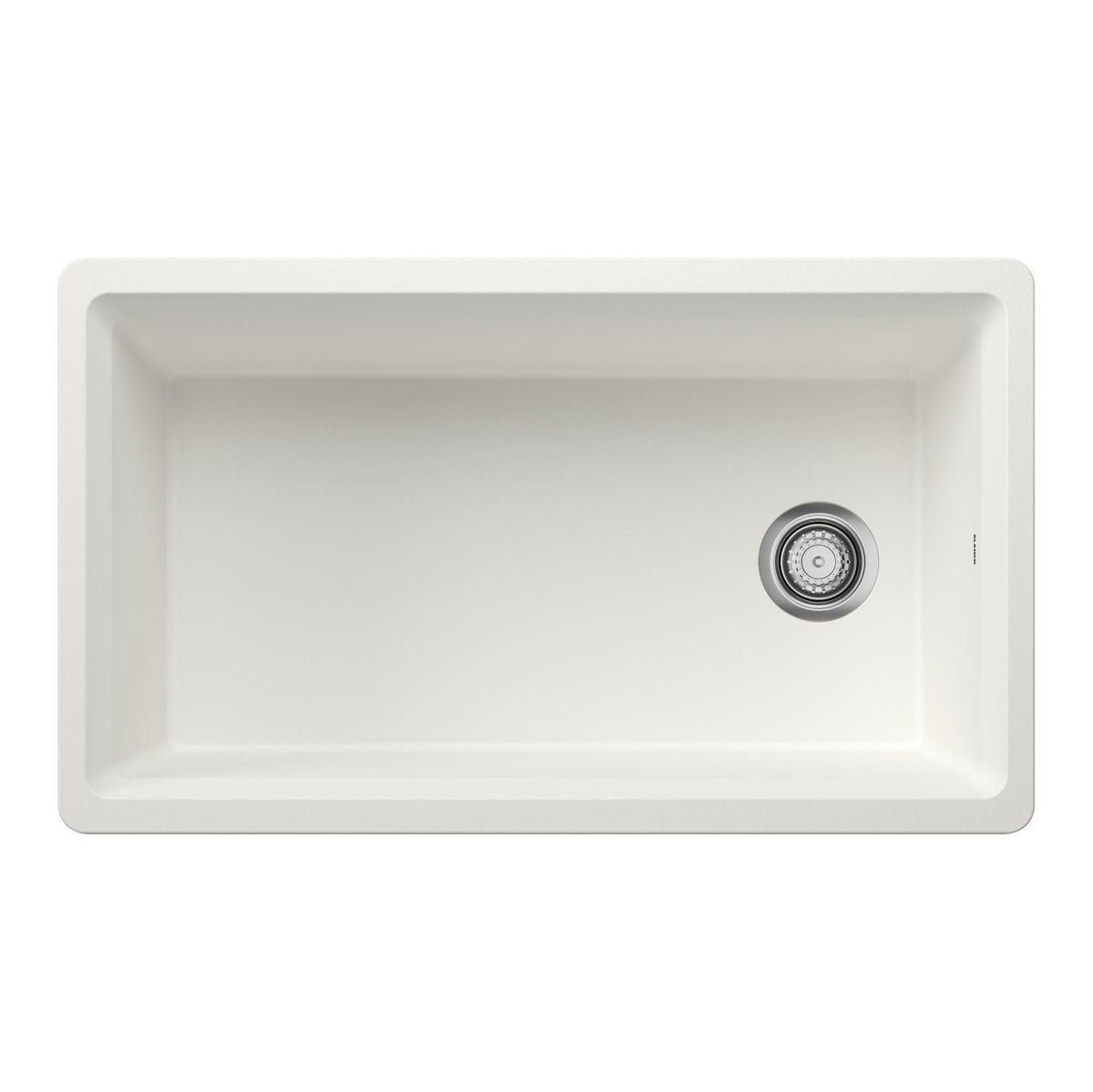 Inteos Single Bowl Kitchen Sink - White - 33" L x 19.5" W