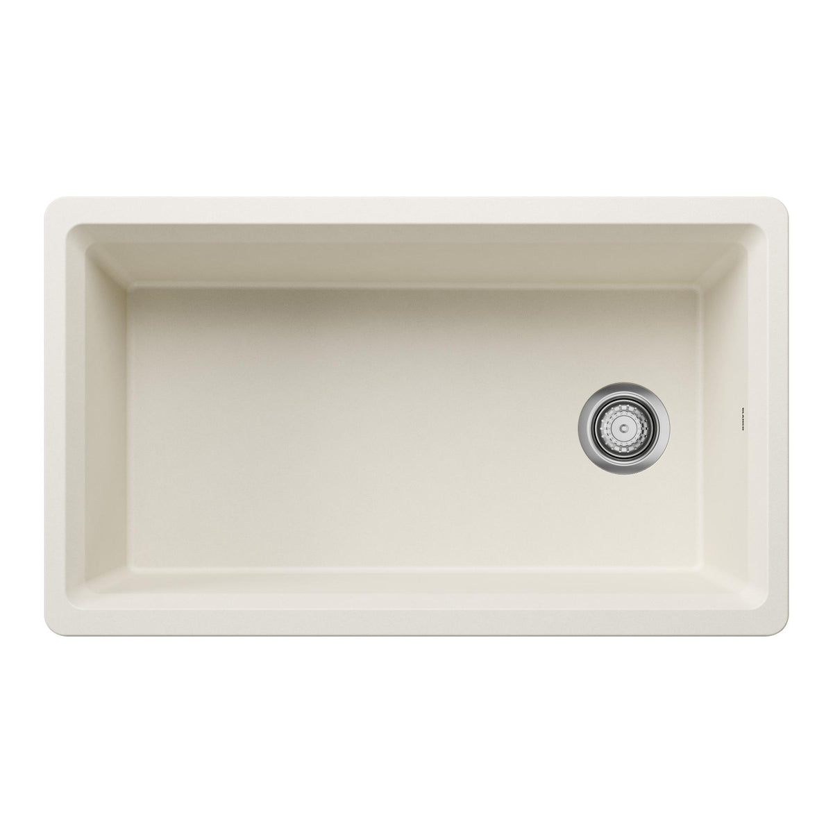 Inteos Single Bowl Kitchen Sink - Soft White