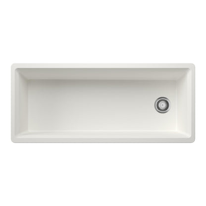 Inteos Single Bowl Kitchen Sink - White - 45" L x 19.5" W