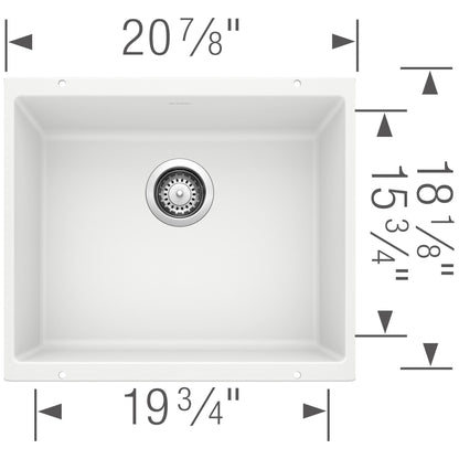 Precis 21 Single Bowl Undermount - Kitchen Sink