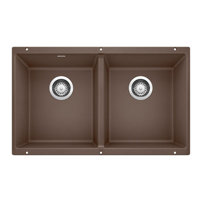 Precis Equal Double Bowl Undermount - Kitchen Sink