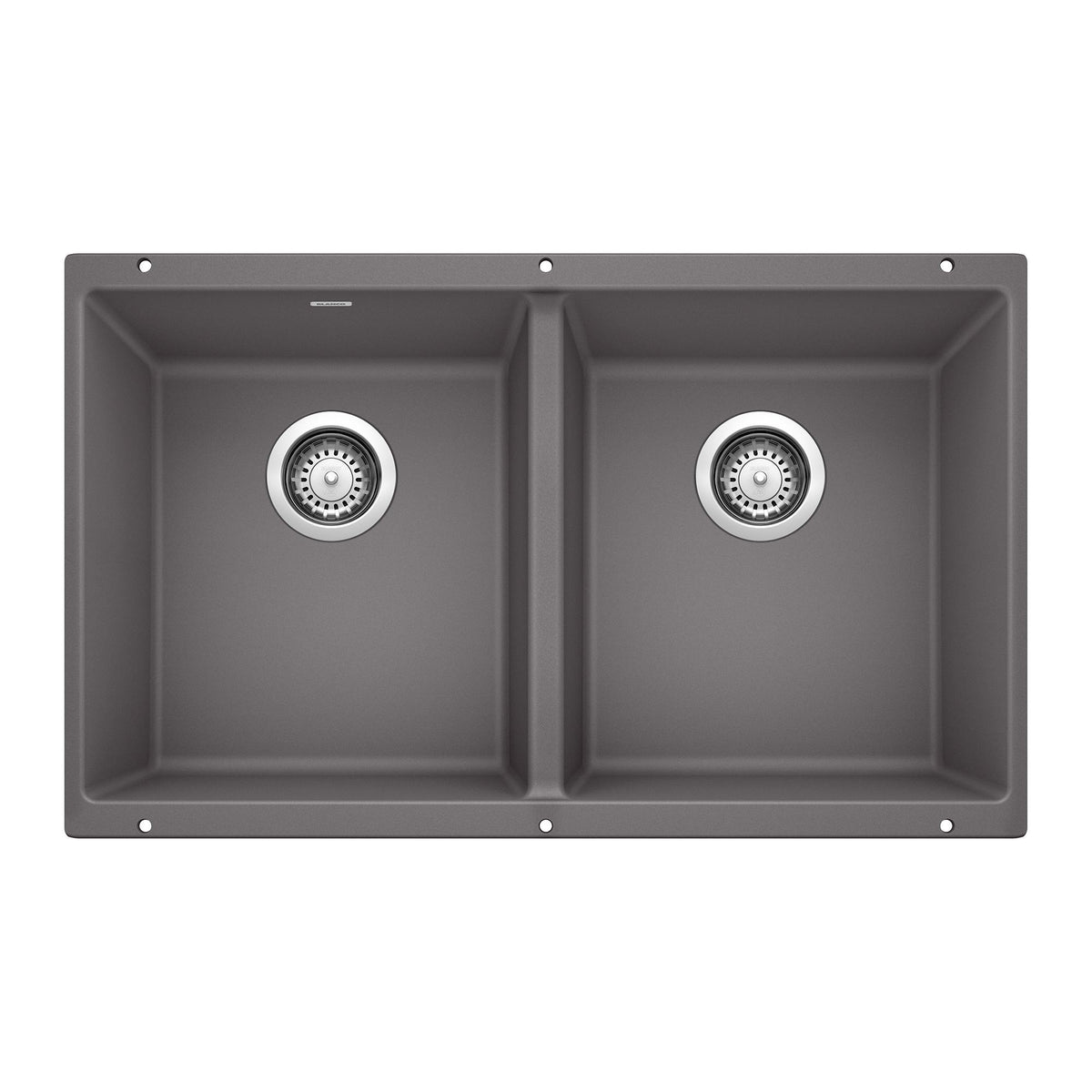 Precis Equal Double Bowl Undermount - Kitchen Sink