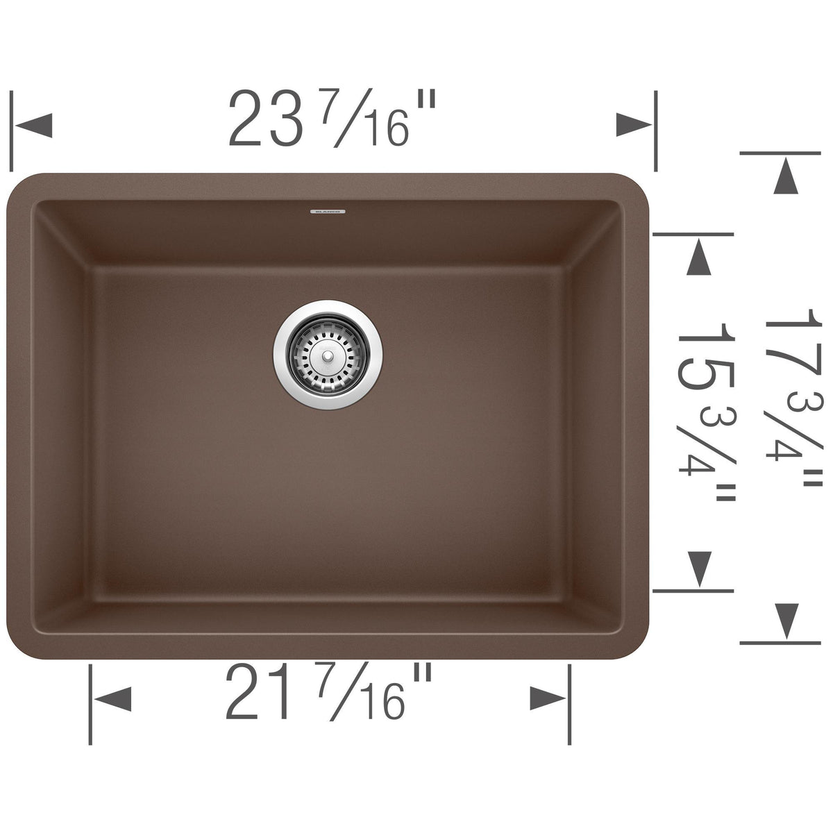 Precis 24 Single Bowl Undermount - Kitchen Sink
