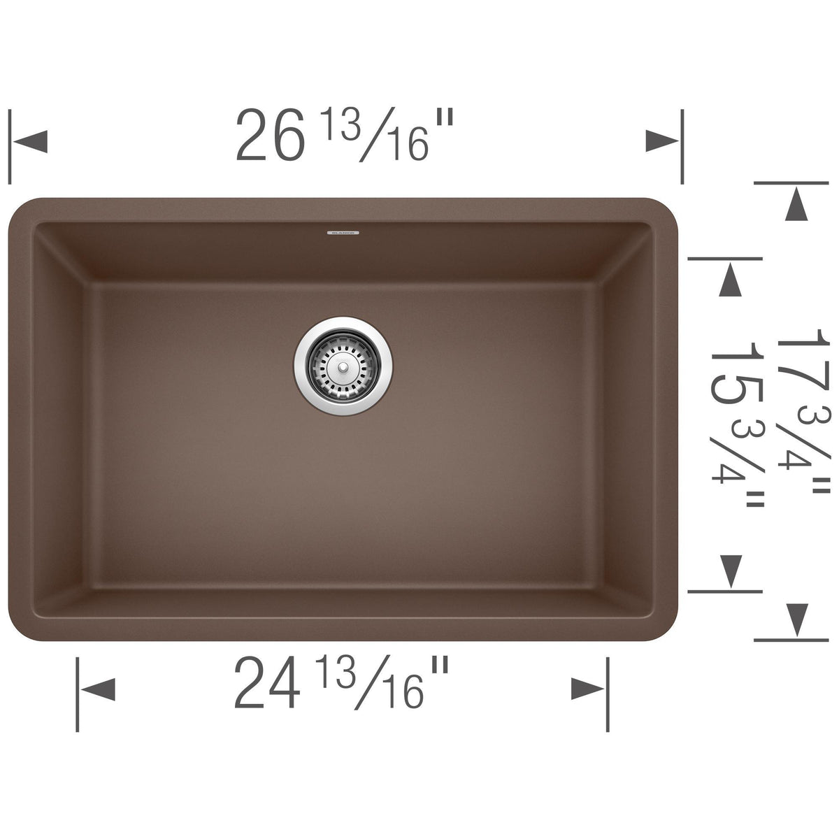 Precis 27 Single Bowl Undermount - Kitchen Sink