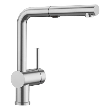 Blanco LINUS Low Arc Pull-Out Dual-Spray Kitchen Faucet