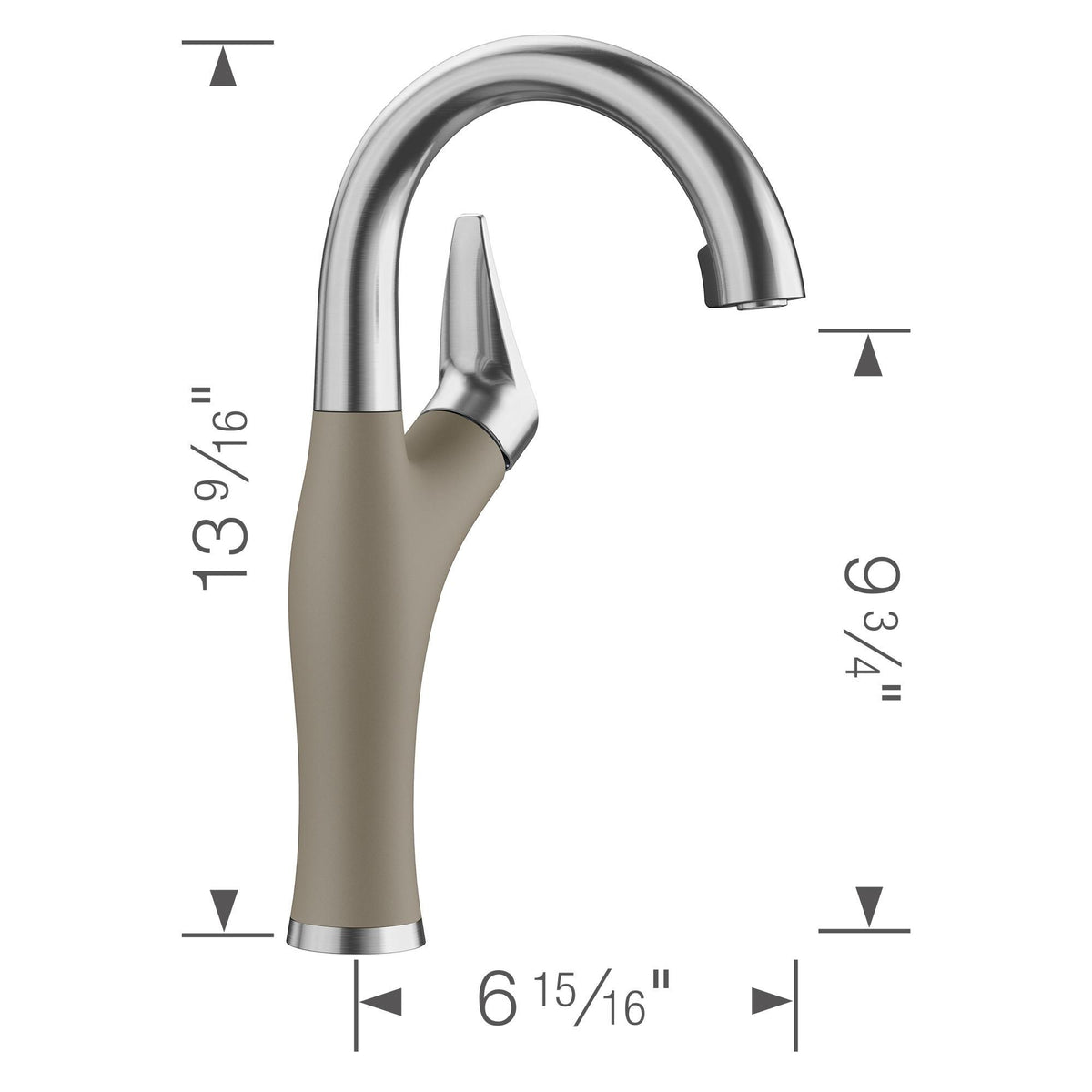 Artona Bar Pull-Down - Dual-Spray Faucet