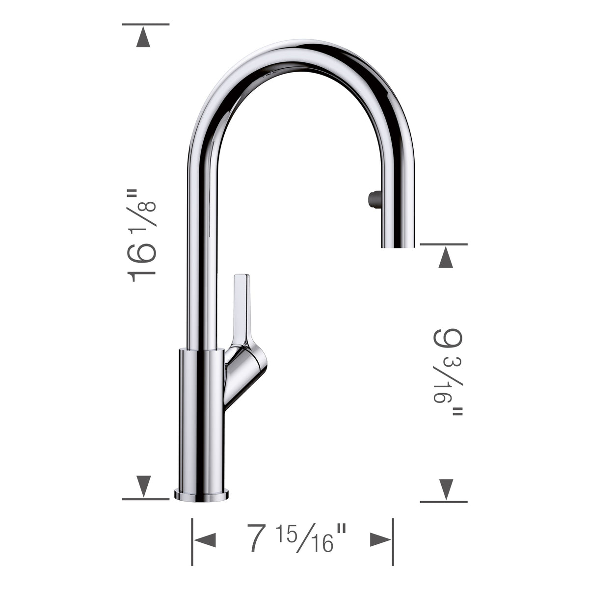 Urbena Pull-Down Dual-Spray - Kitchen Faucet