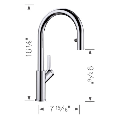 Urbena Pull-Down Dual-Spray - Kitchen Faucet