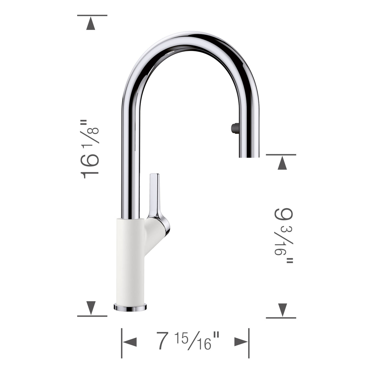 Urbena Pull-Down Dual-Spray - Kitchen Faucet
