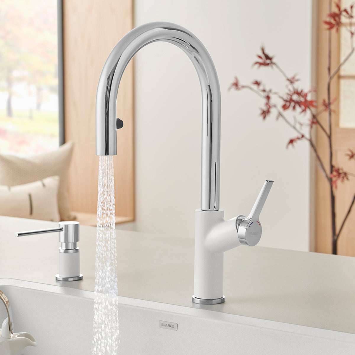 Urbena Pull-Down Dual-Spray - Kitchen Faucet