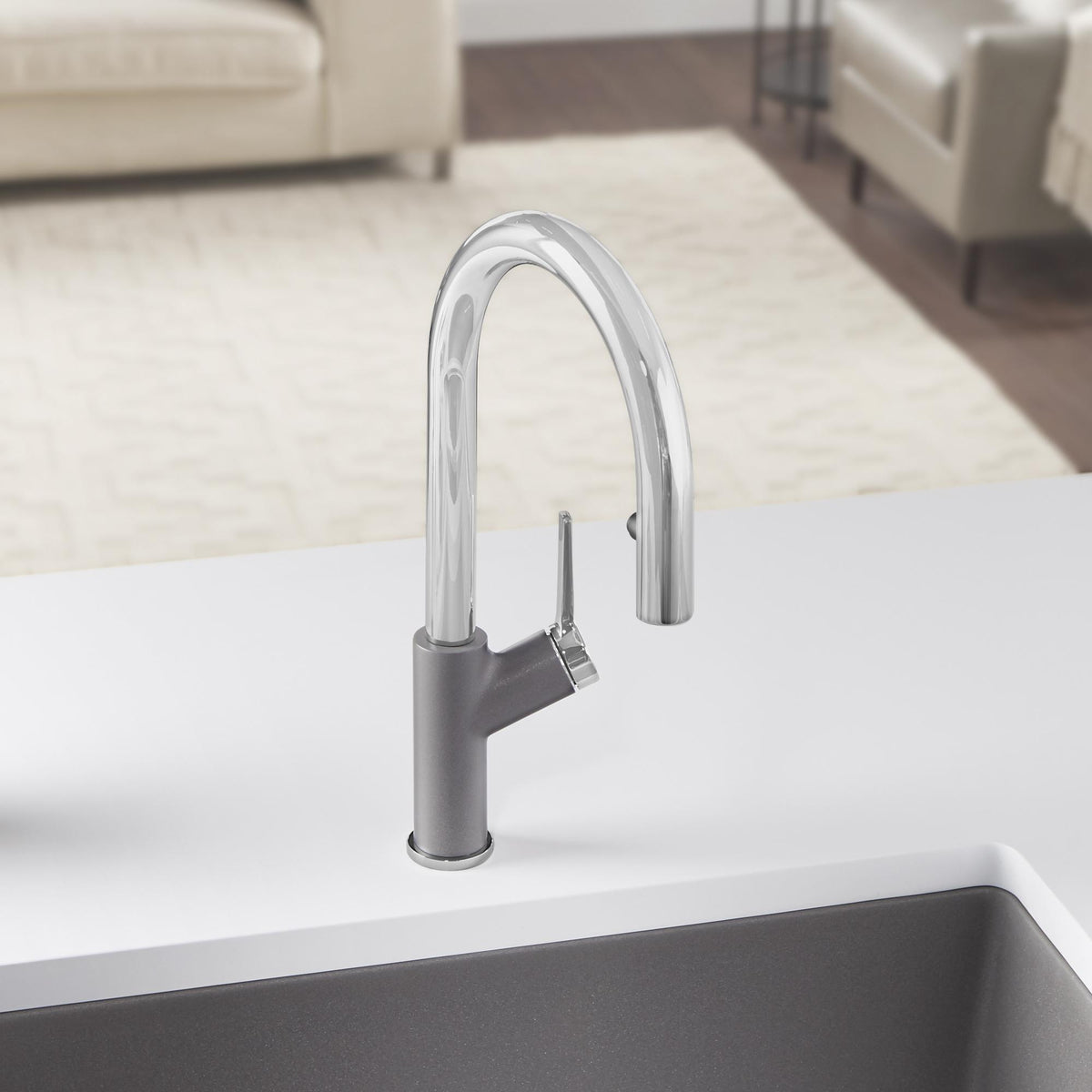 Urbena Pull-Down Dual-Spray - Kitchen Faucet