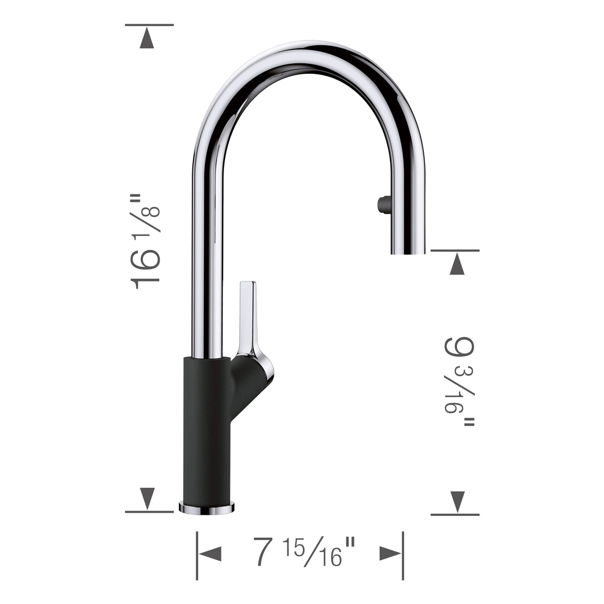 Urbena Pull-Down Dual-Spray - Kitchen Faucet