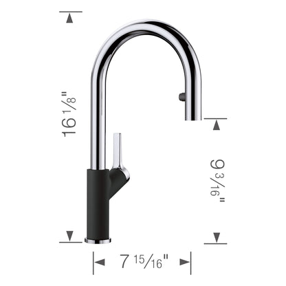 Urbena Pull-Down Dual-Spray - Kitchen Faucet