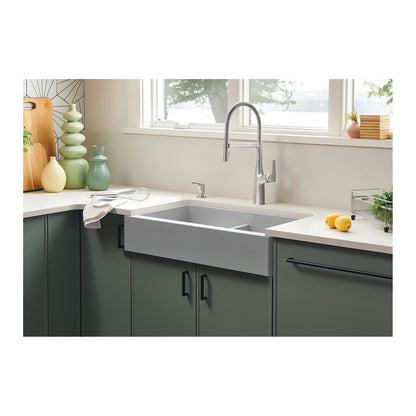 Vintera 33 Double Bowl Apron-Front - Farmhouse Sink