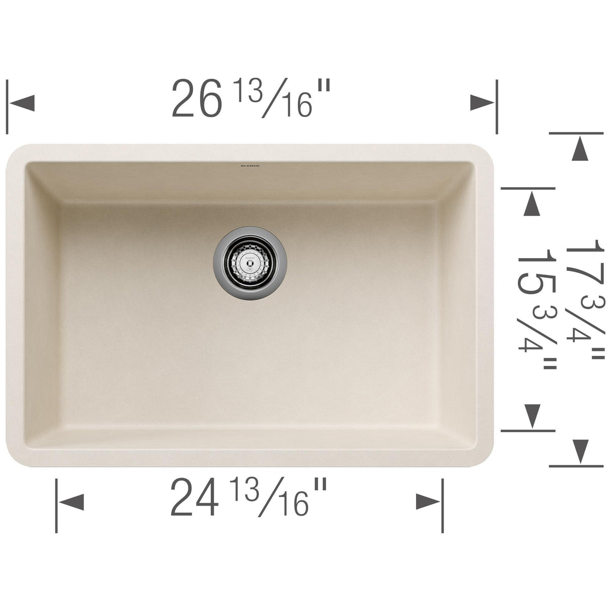 Precis 27 Single Bowl Undermount - Kitchen Sink