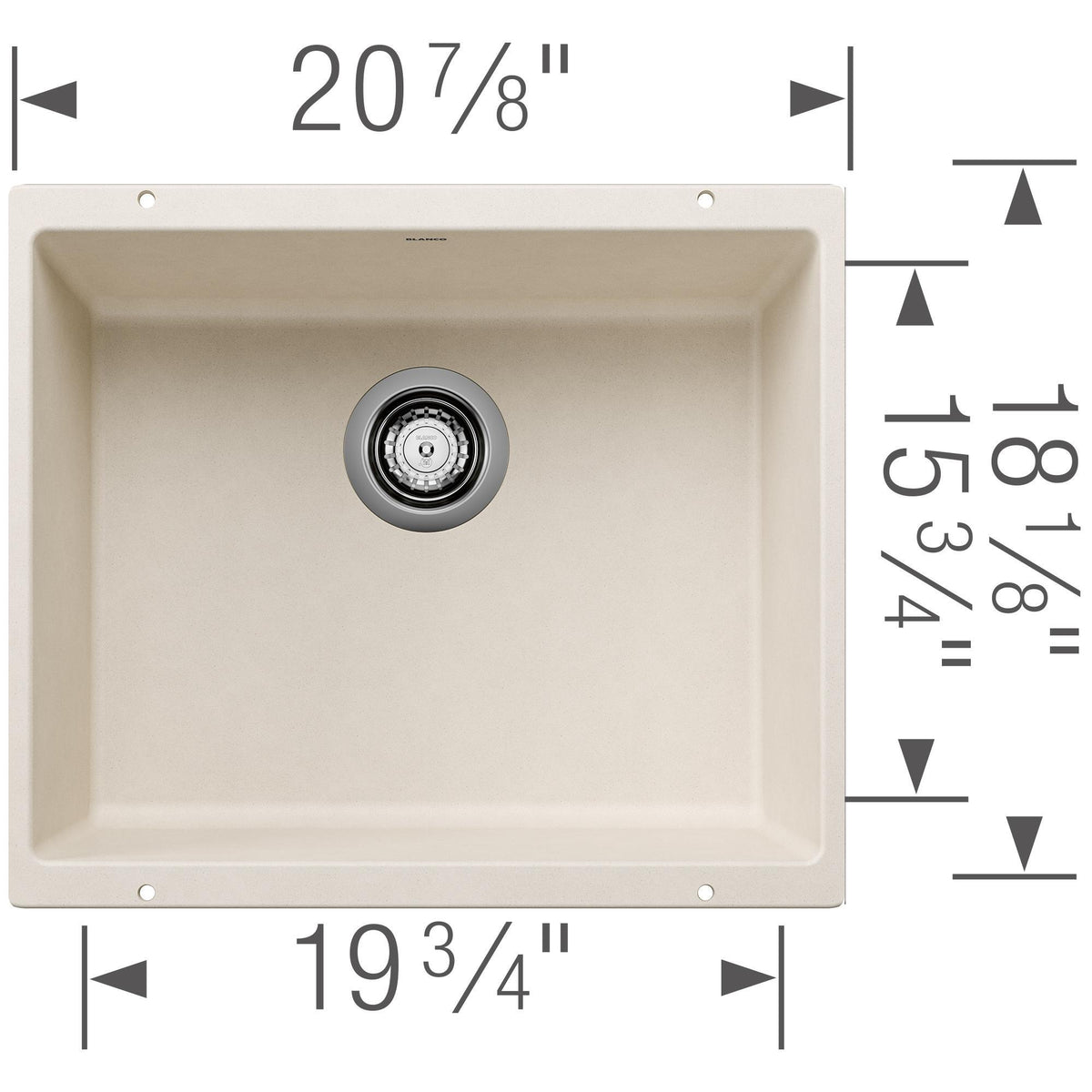Precis 21 Single Bowl Undermount - Kitchen Sink