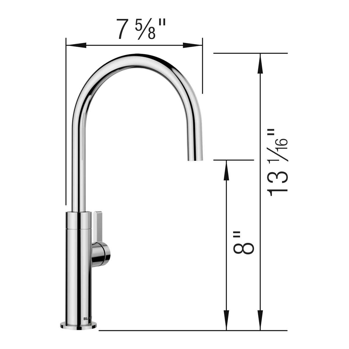 Culina Ii Beverage High - Arc Faucet