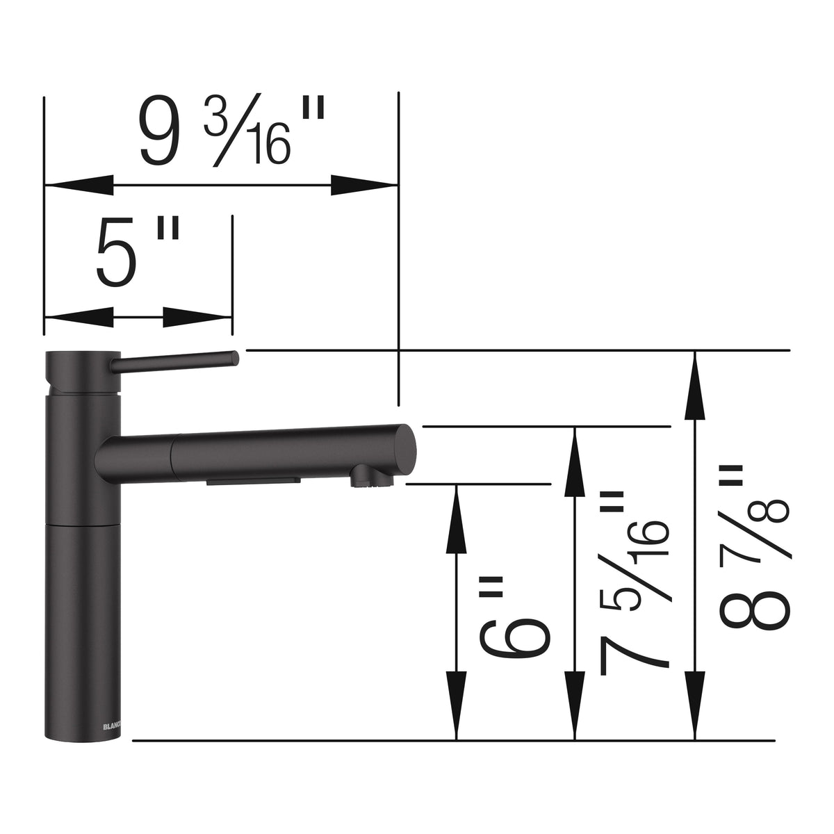 Alta Ii Low Arc Pull-Out Dual-Spray - Kitchen Faucet