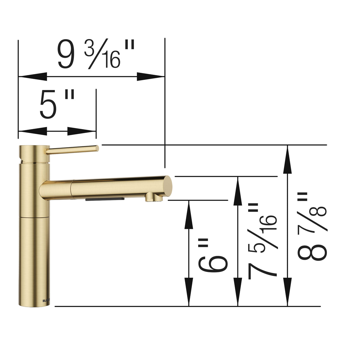 Alta Ii Low Arc Pull-Out Dual-Spray - Kitchen Faucet