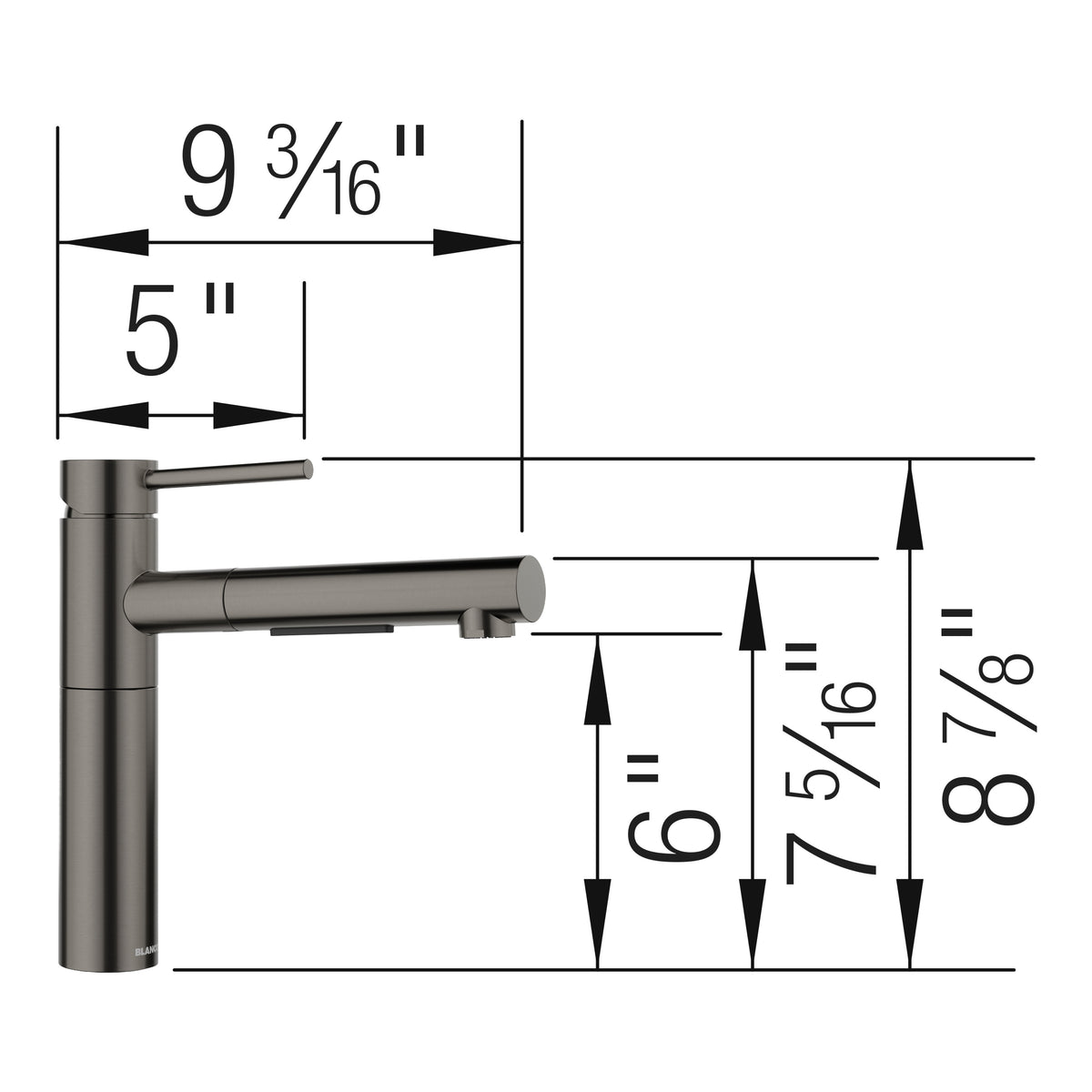 Alta Ii Low Arc Pull-Out Dual-Spray - Kitchen Faucet