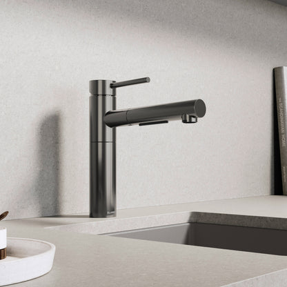 Alta Ii Low Arc Pull-Out Dual-Spray - Kitchen Faucet