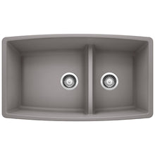 Blanco PERFORMA 1-3/4 Low Divide Double Bowl Undermount Kitchen Sink