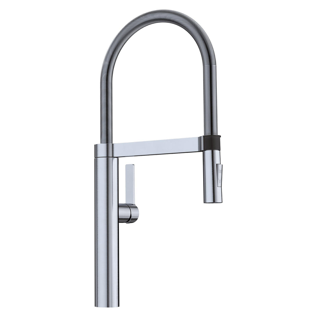 Blanco 441407 Culina™ Semi-Pro Kitchen Faucet, 1.8 gpm Flow Rate, Satin Nickel, 1 Handles, 1 Faucet Holes, Function: Traditional