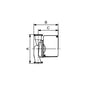 Grundfos UP 15-29SU/LC UP Series Circulator Pump, 0 to 22 gpm Flow Rate, 115 V AC, 1 ph