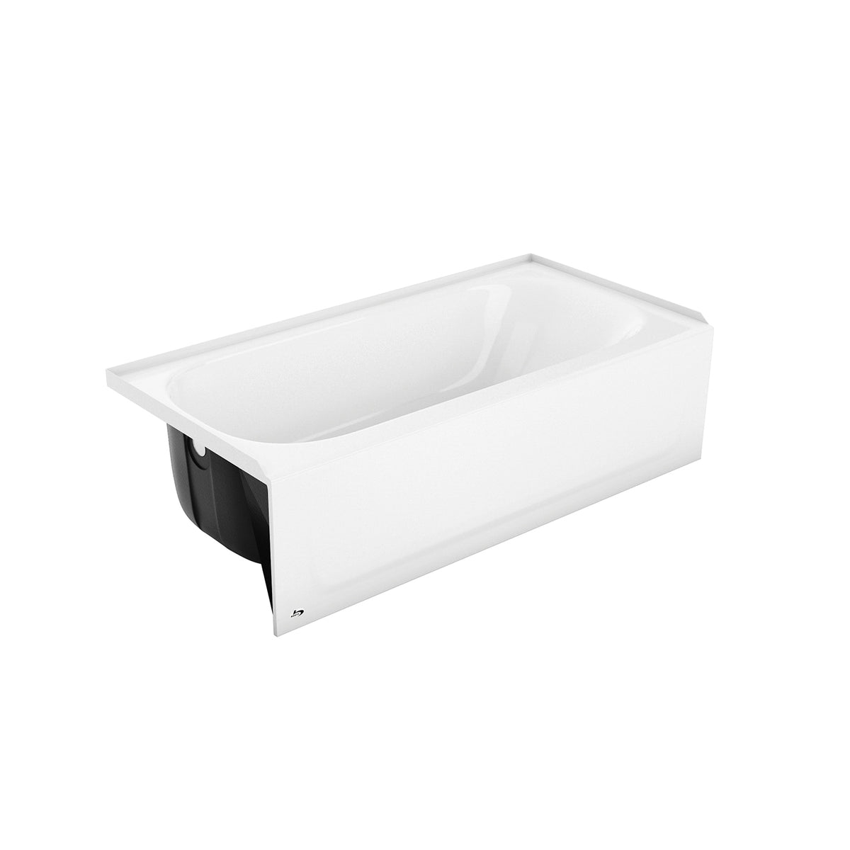 Mauicast Bathtub, Soaking, Left Drain