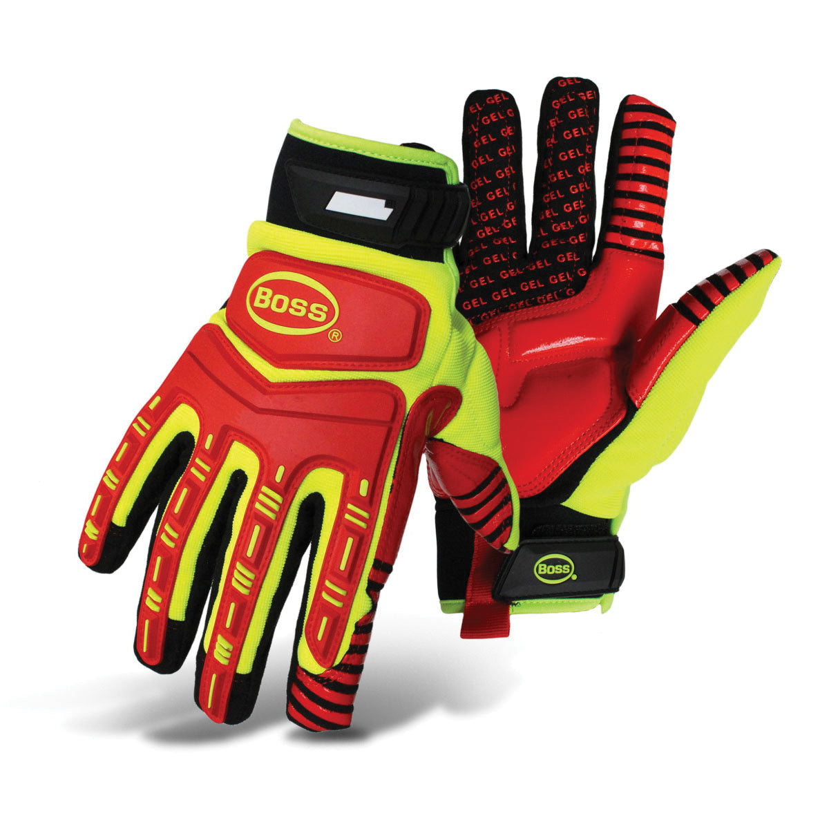 1JM770 - Impact Resistant Gloves - Adjustable Cuff