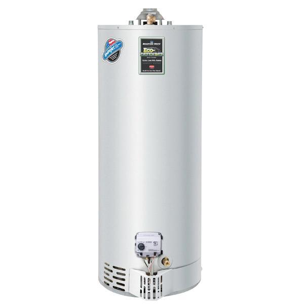 Bradford White® URG1 Gas Water Heater, Bradford White® Gas Water Heater, Natural Gas Fuel, Atmospheric Vent, Tall, Domestic