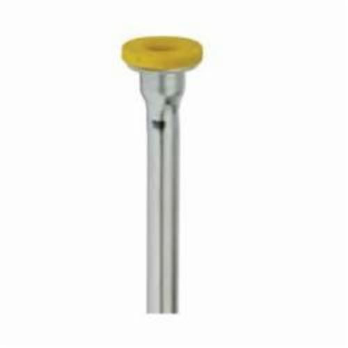 BrassCraft® 1-12DL C Traditional Toilet Riser With Gasket Nosepiece, 3/8 in OD, 12 in L, 125 psi Working, Copper, Polished Chrome, Domestic
