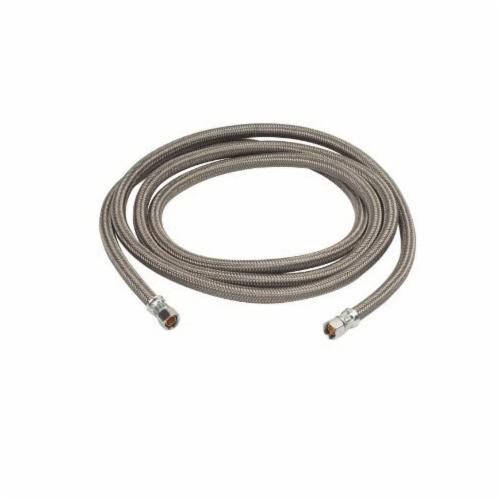 B1-Dw - 3/8" Lead Free Braided Water Dishwasher Connector