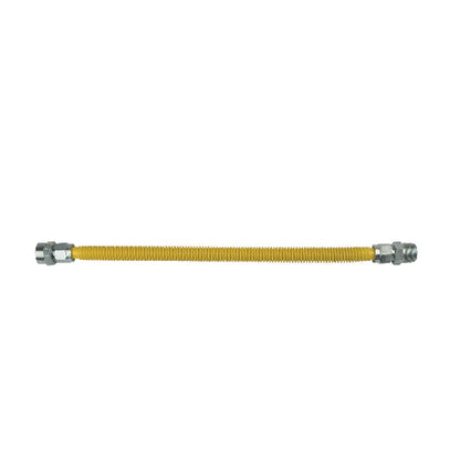 CSSB1412 - 1" Gas Connector - Stainless Steel - MNPT x FNPT