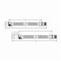 Cssd - 1/2" Gas Connector with Ball Valve - CSSD4K-24