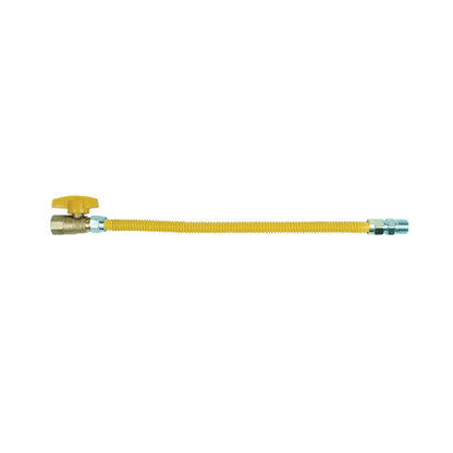 Cssd - 1/2" Gas Connector with Ball Valve - CSSD4K-12