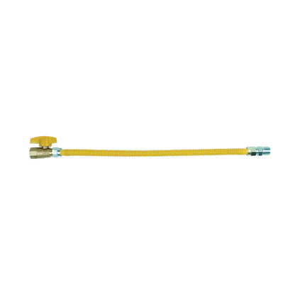 Cssd - 1/2" Gas Connector with Ball Valve - CSSD4K-18