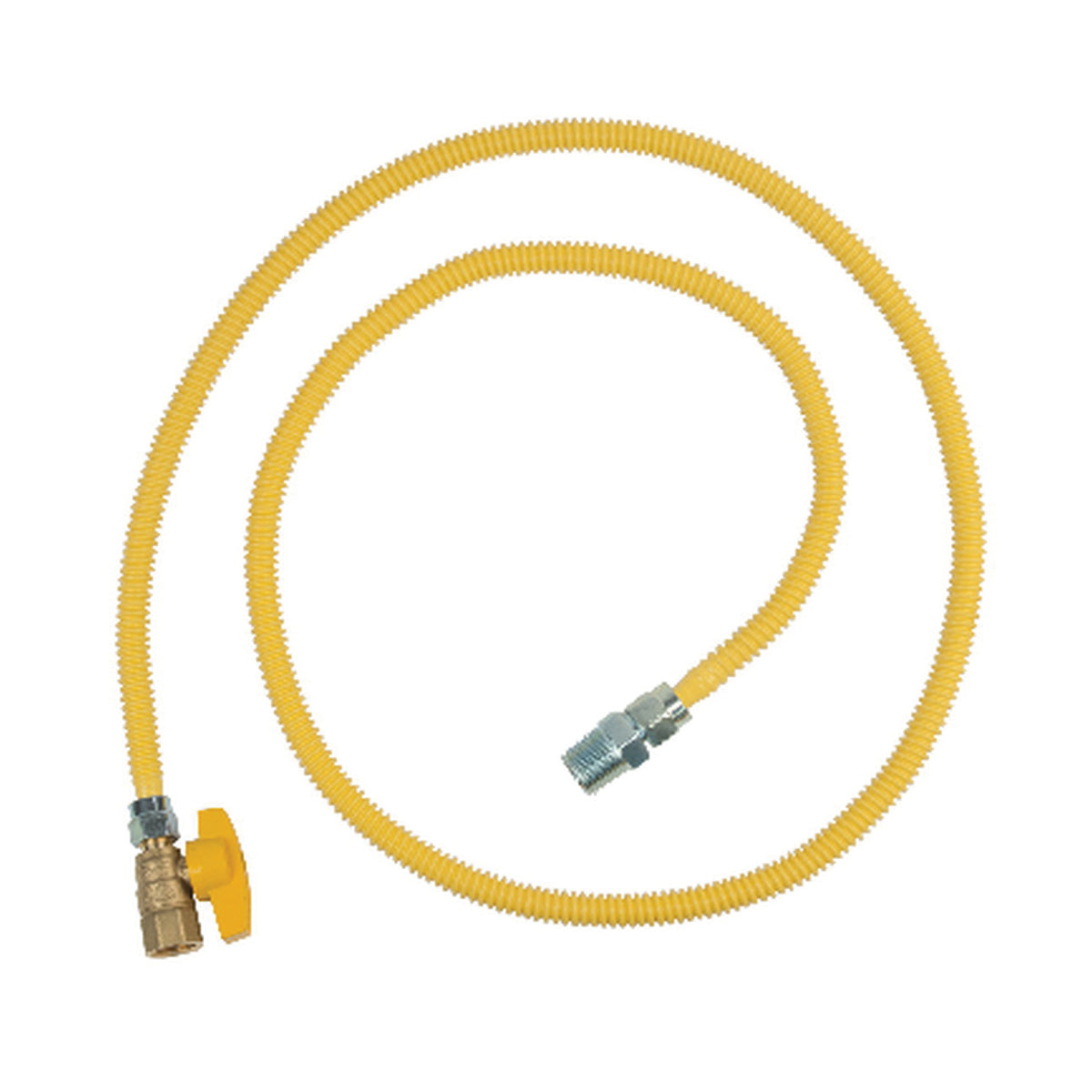 CSSL4M - 1/2" Gas Connector - Stainless Steel