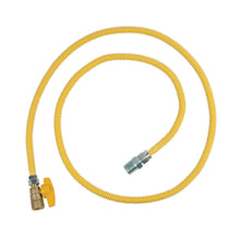 CSSL4M - 1/2" Gas Connector - Stainless Steel